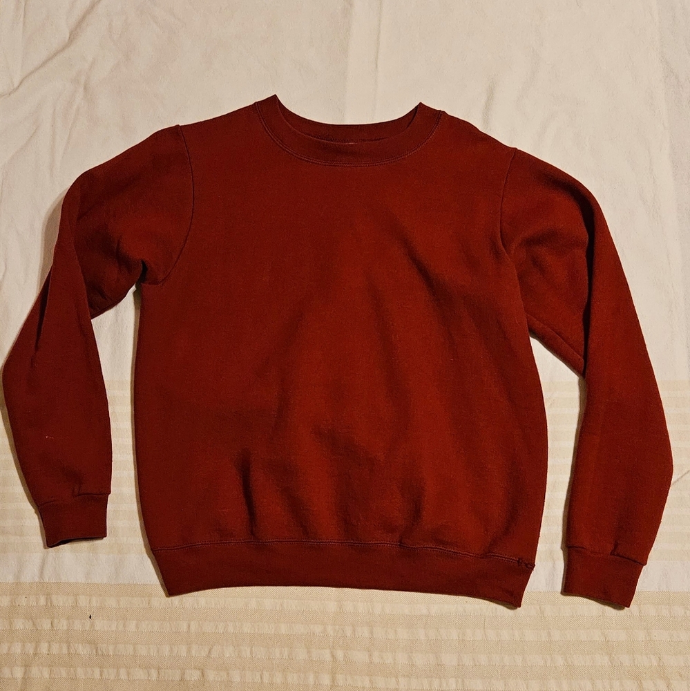 Heavy-blend red sweatshirt